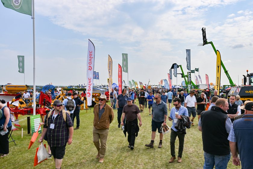Speakers at the Cereals Event in Lincolnshire earlier this month called for more support for farmers (Photo: Agri Hub)