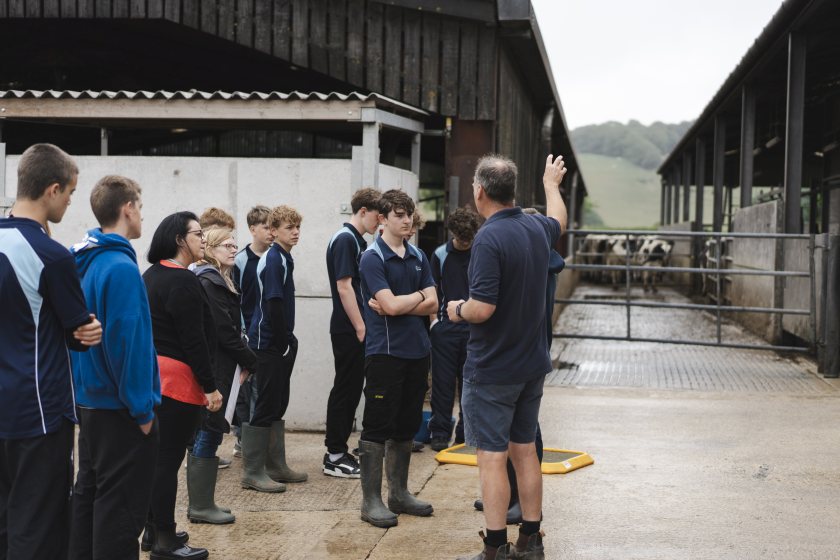 The initiative offered pupils a unique opportunity to explore life on working farms