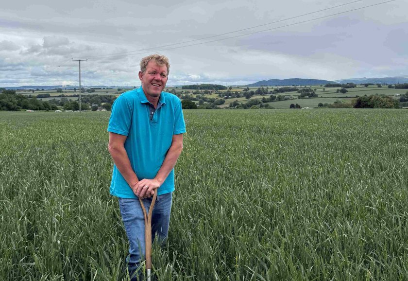 The top prize was awarded to John Joseph, who manages 100 hectares at Trecorras Farm in Herefordshire