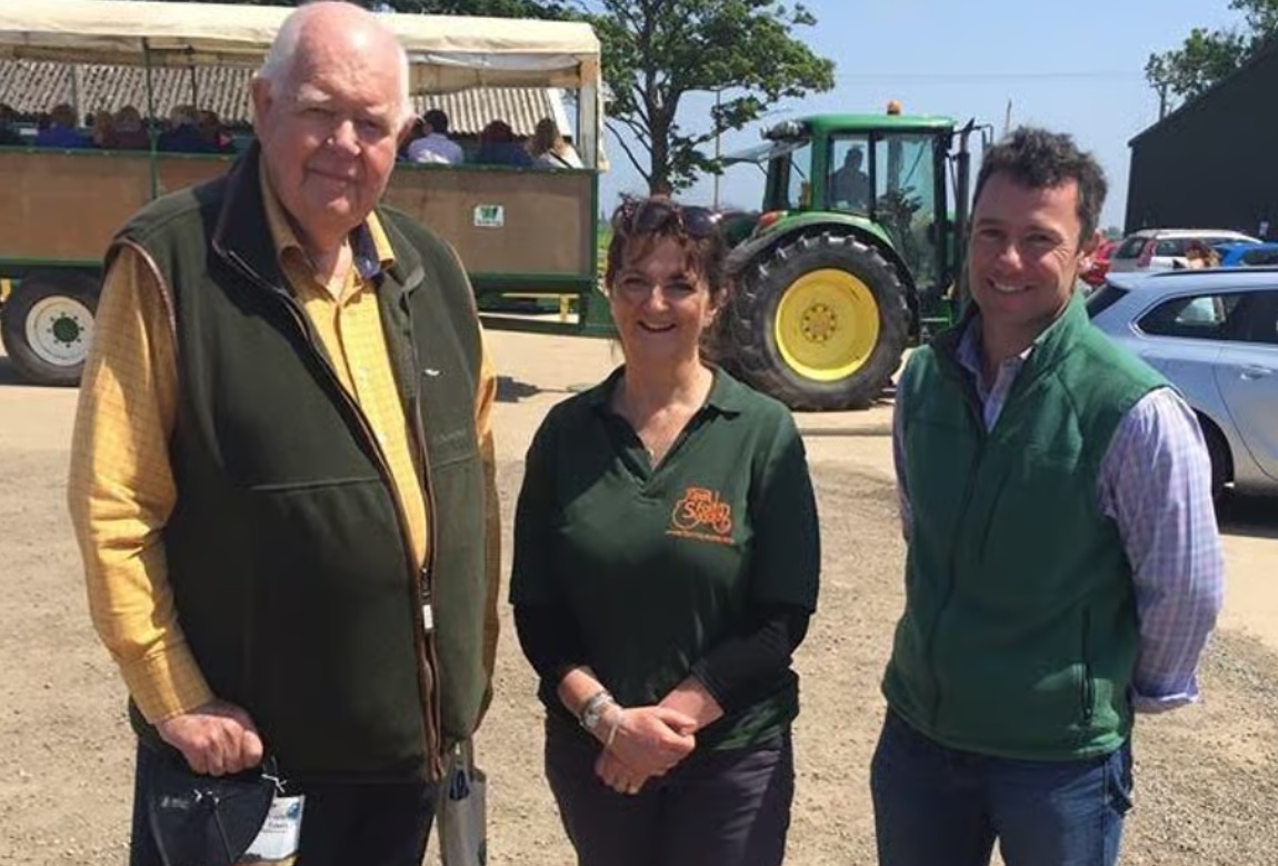 David Richardson's vision led to the creation of LEAF in 1991 (Photo: LEAF_Farming/X)