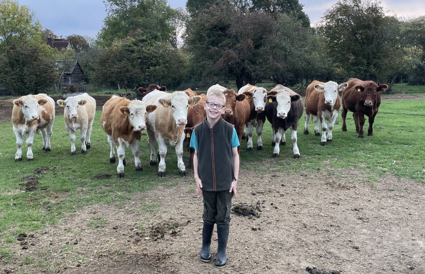James Matthews will raise vital funds for the Farming Community Network (FCN)