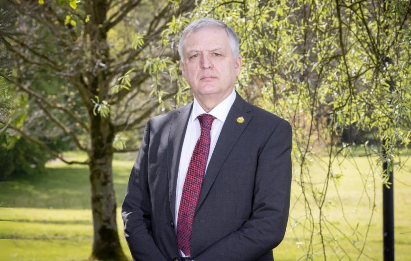 (Photo: UFU president William Irvine)