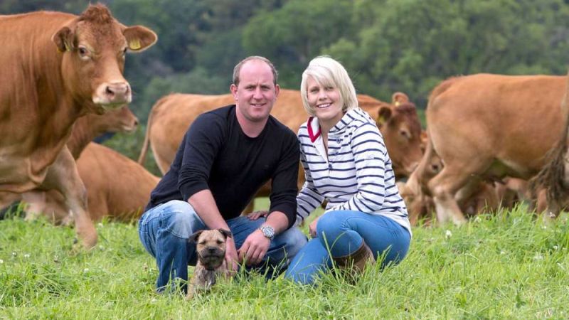 The programme follows farming families over the course of a year (Photo: BBC)