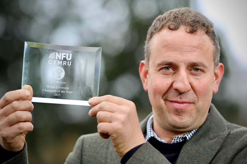 The award is regarded as one of the leading recognitions of excellence within Welsh livestock production