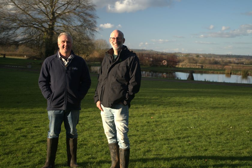 The series follows two neighbouring tenant farmers in Somerset, Rob Addicott and Jeremy Padfield