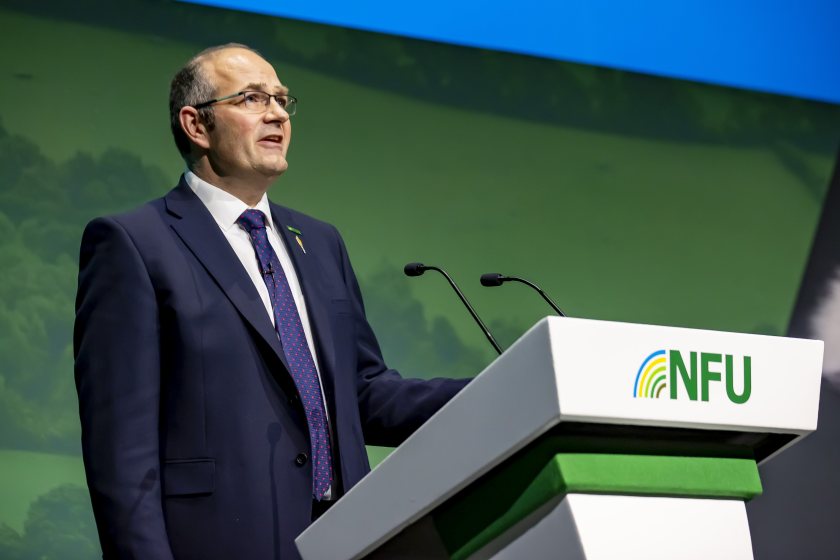 NFU president Tom Bradshaw says UK farming is entering 2026 on firmer ground after a difficult year