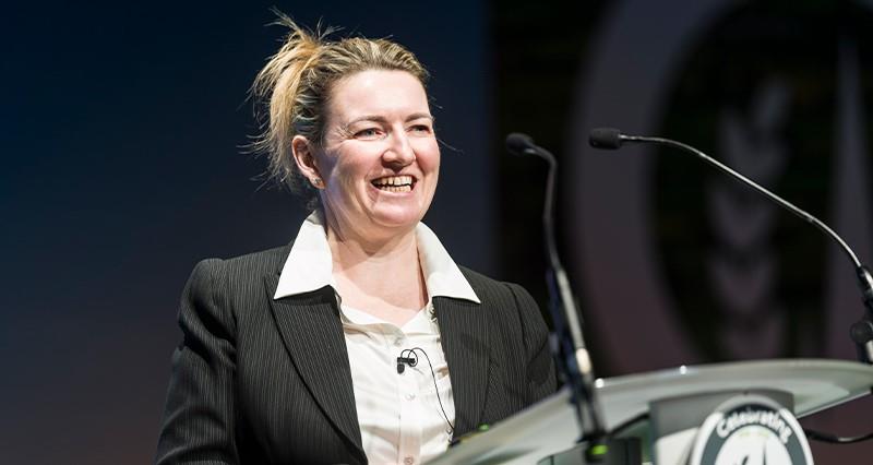 NFU head of trade and business strategy Gail Soutar (Photo: Oxford Farming Conference)