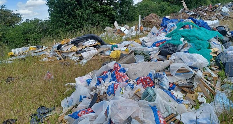 The case highlights the growing financial toll of rural waste crime on farms (Photo: NFU)