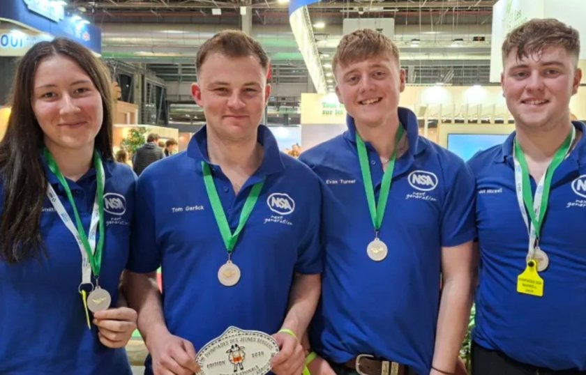 The four-strong team faced fierce continental competition in front of a packed audience (Photo: NSA)