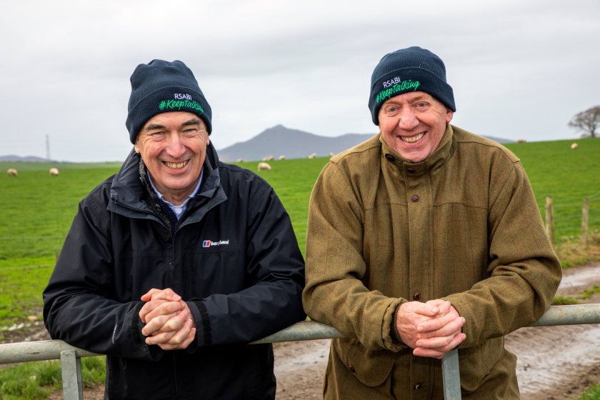 Pat Machray and Bert Maitland are urging farmers to prioritise their health and seek early testing