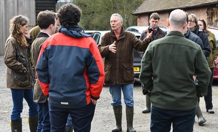 The visit gave parliamentarians a ‘field-to-fork’ insight into Britain’s dairy supply chain (Photo: NFU)