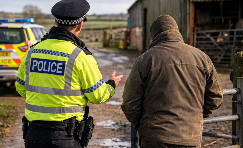 Police say farmers should report suspicious approaches immediately