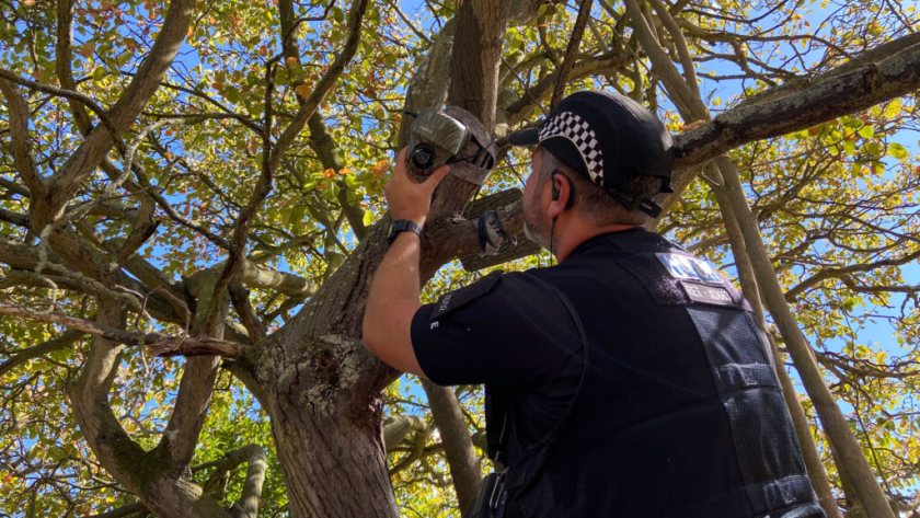 The cameras can capture clear footage of suspects, vehicles and number plates (Photo: Essex Police)