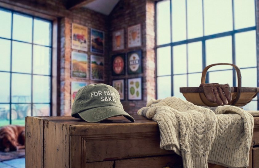 The relaunch centres on the slogan ‘For Farms’ Sake’, designed to highlight the people behind food production