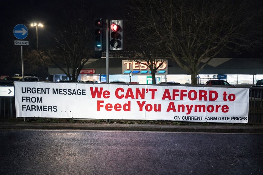 Protest action is being considered as costs continue to squeeze farm margins (Photo: Farmers For Action)