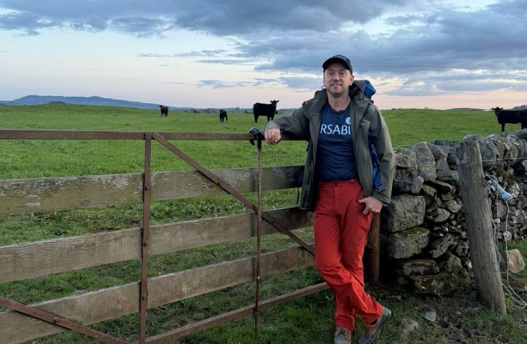 Collin Dodds is taking on the brutal Cape Wrath Trail to raise funds for RSABI