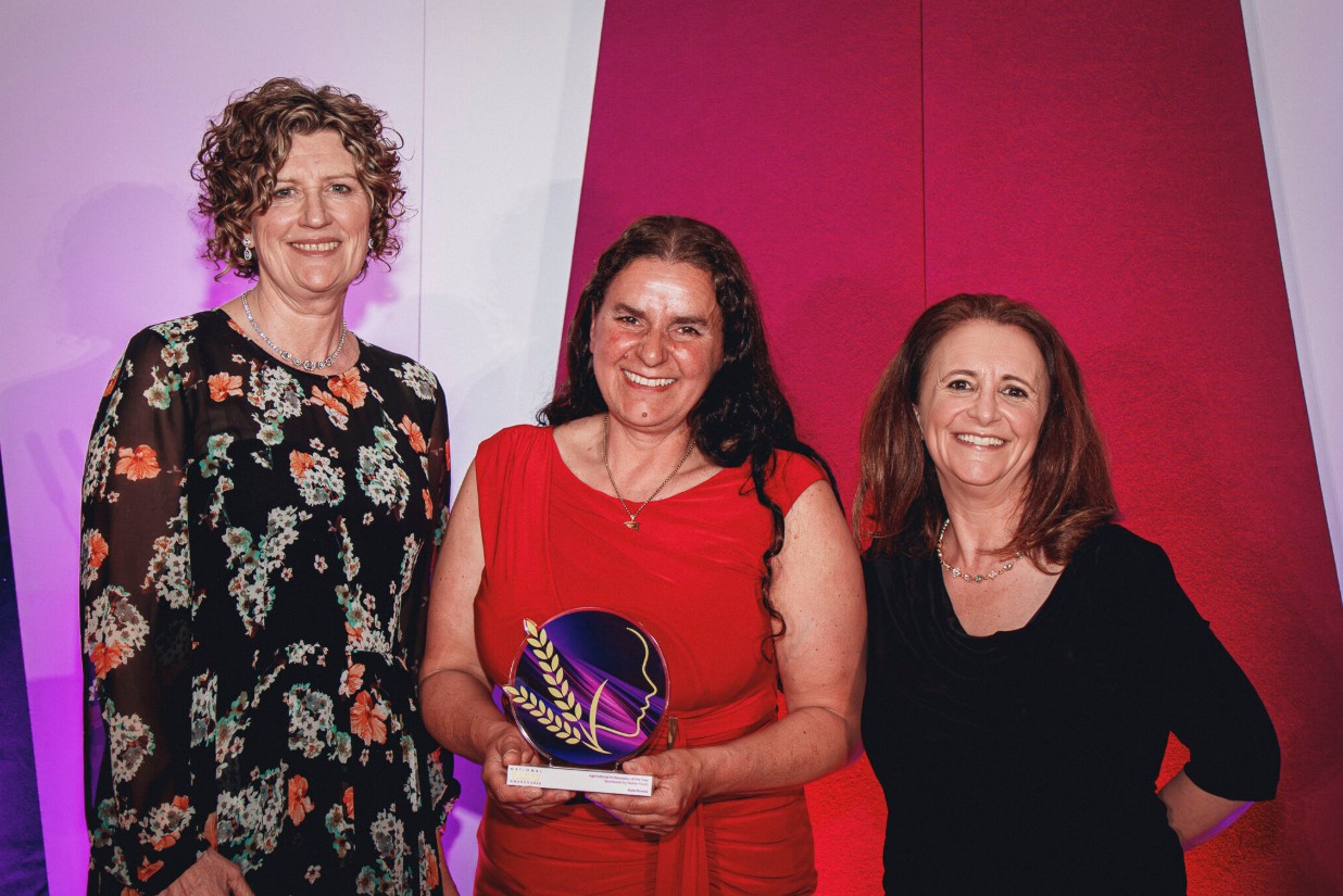 Kate Rowell was recognised for her work promoting Scottish livestock farming and rural communities.
