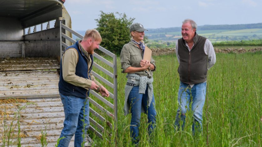 Jeremy Clarkson faces fresh farming setbacks and pressure in the new series (Photo: Prime Video)