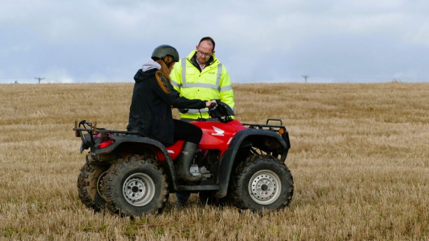 The fund offers up to £500 per course for practical farming and rural skills training (Photo: Lantra Scotland)