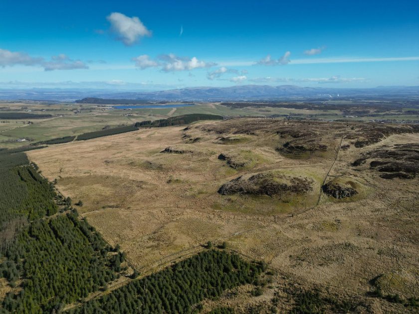 The land has historically been used for cattle grazing, including Highland cattle (Photo: DM Hall)