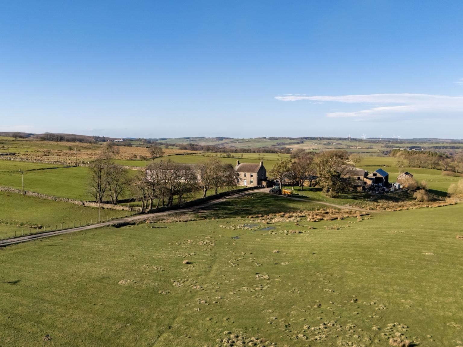 The upland livestock farm is being marketed by GSC Grays for offers over £2.25m