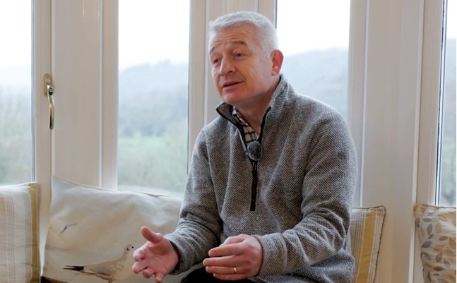 Nigel Davies cared for his wife Emma after she was diagnosed with glioblastoma (Photo: FCN)