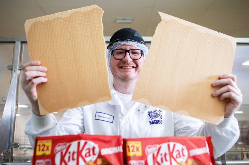 Nestlé is trialling British wheat grown under Wildfarmed’s regenerative farming standards in KitKat wafers