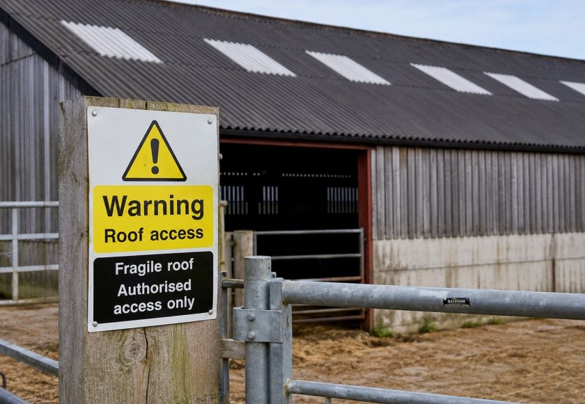 The No Falls Foundation says roof work, skylights and fragile surfaces remain serious risks on farms