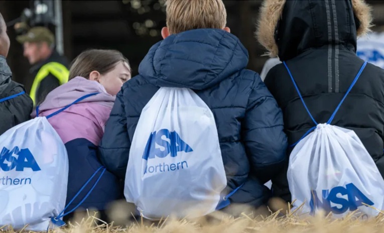 Organisers said the event showed the value of giving young people first-hand experience of farming