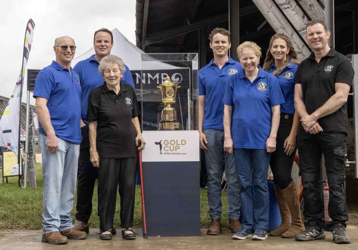 The Cornish farm became the first in the county to win the RABDF NMR Gold Cup since the competition began in 1920