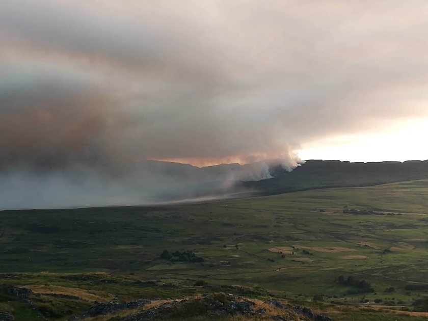 Welsh farm leaders warn the impact of the Rhinogydd fire could be felt for years