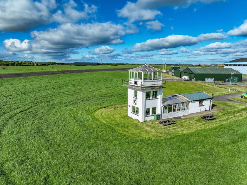 RAF Kirkbride opened in 1939 and later served as a maintenance and aircraft disposal airfield