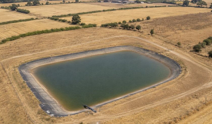 Farmers spend an average of £45,000 securing reservoir permissions before construction begins, according to the CLA