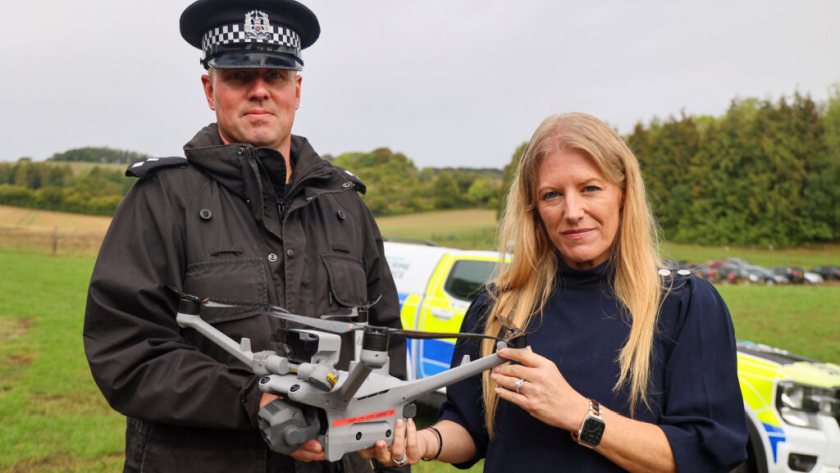 Police launch 'first-of-its-kind' rural crime drone scheme