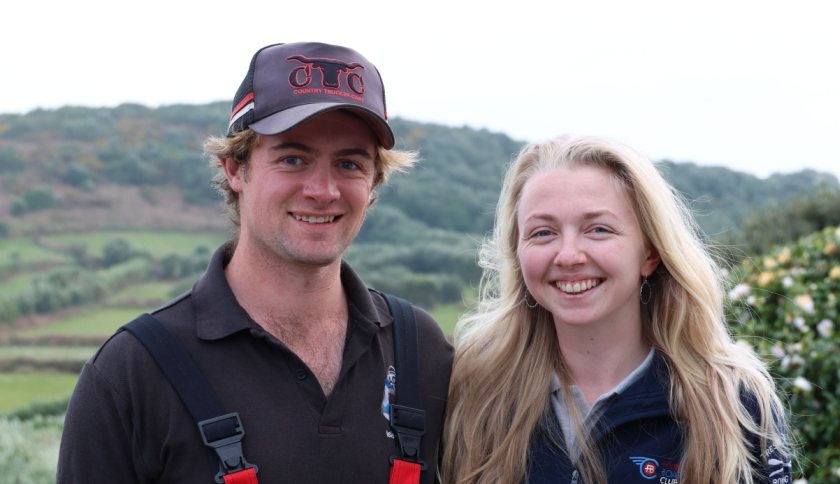 Kerry Hulands and Jack Armstrong secured £110,000 in loans to take over Hillside Farm on Bryher