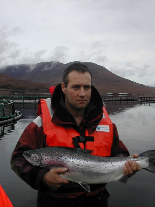 Graham Smith site manager at Kishorn