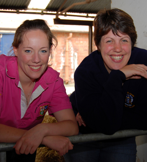 Helen Plant, left, and Sue Bryan
