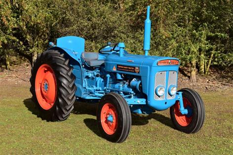 Fordson Super Dexta raises £80k for children's hospital