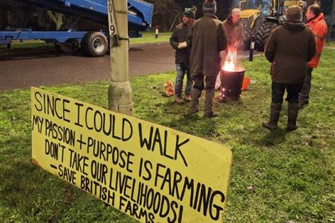 Farmers escalate UK-wide direct action with tractor blockades