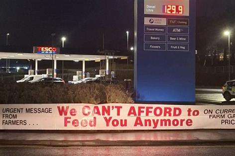 Farm anger intensifies as tractors descend on Co Tyrone Tesco