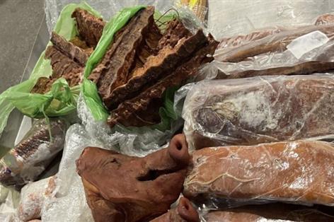 Over 14 tonnes of illegal meat seized at Dover in just one week