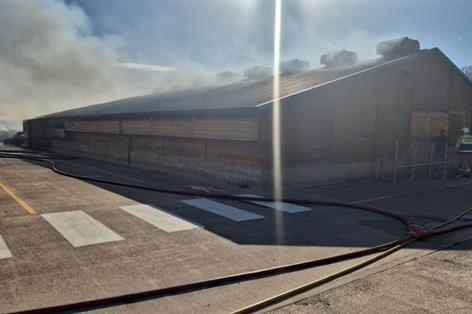 Cheshire poultry blaze leaves 3,000 birds dead