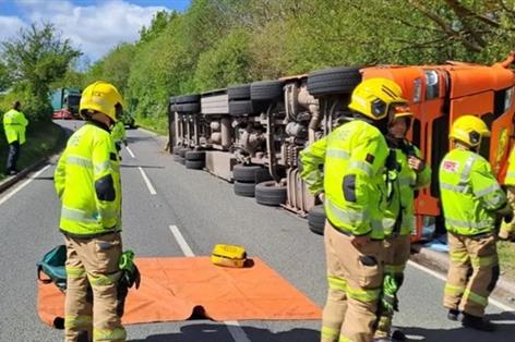 'Significant number' of sheep die in Shropshire lorry crash
