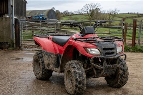 Rural crime falls to £41.5m but quad and livestock theft rise