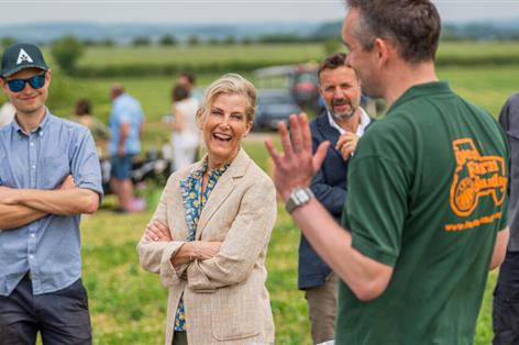 Duchess joins farmers ahead of Open Farm Sunday milestone