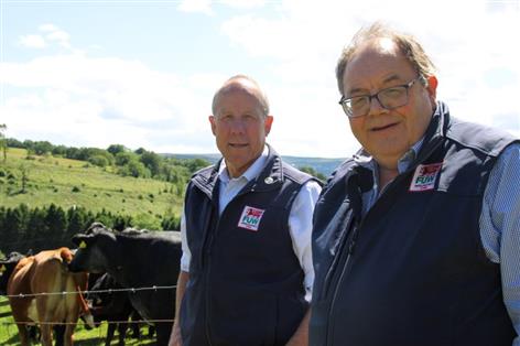 Ian Rickman re-elected Farmers' Union of Wales president
