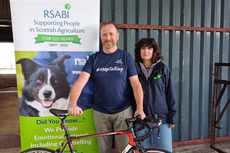 Farmer swaps farmyard for saddle in 231-mile charity challenge