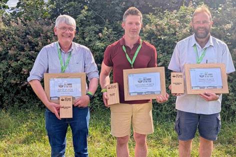 Three farmers recognised for soil health gains
