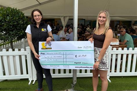 Farmer's tribute to brother raises £21,000 for Yellow Wellies