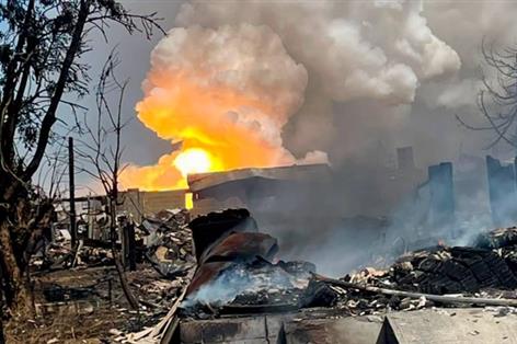 Twenty firefighters taken to hospital after Essex farm explosion
